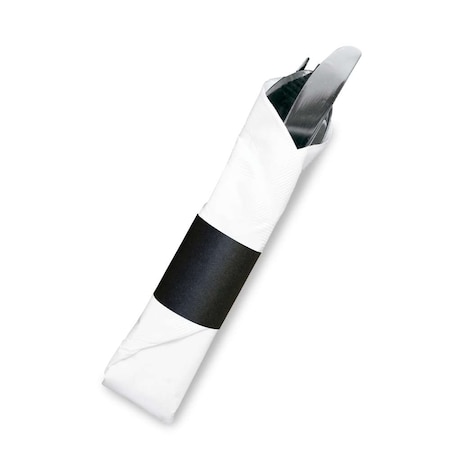 Amercareroyal Royal Black Napkin Band, PK20000 RNB20MBK